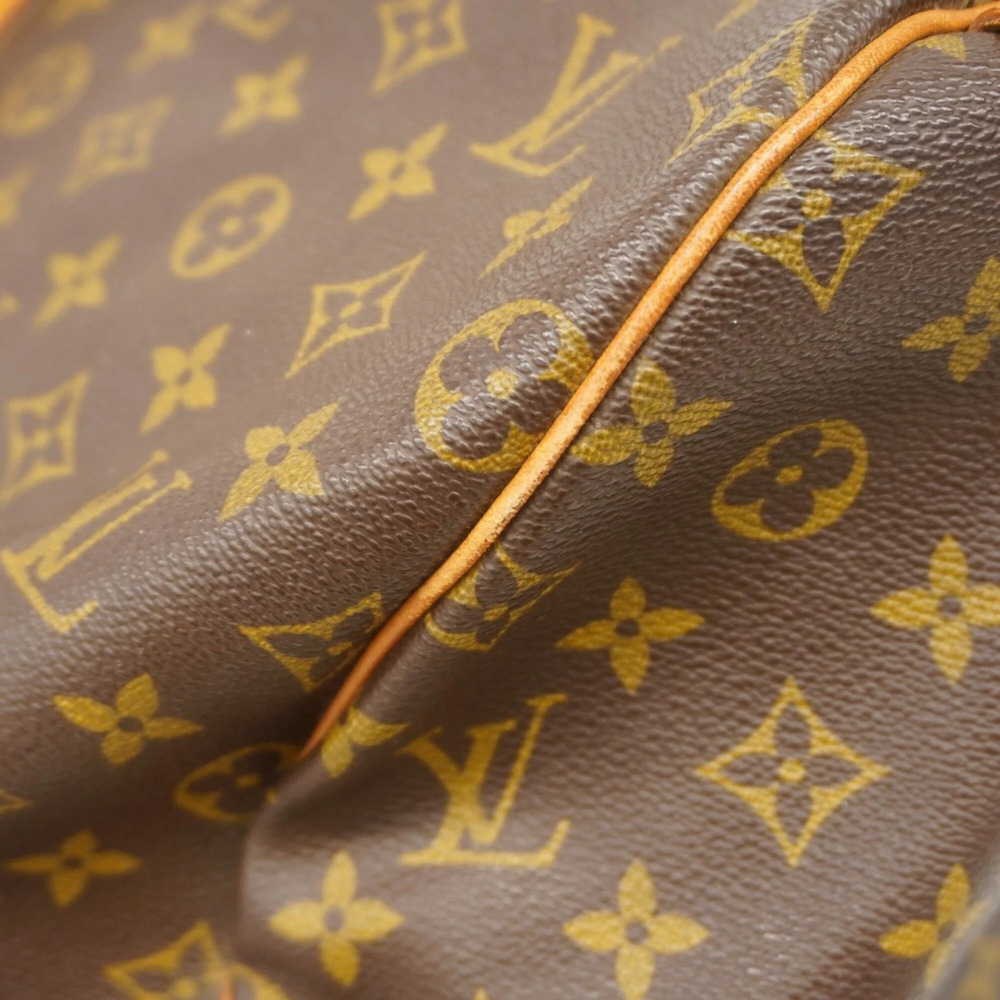 LOUIS VUITTON Authentic Brown Monogram Keepall 55 Boston Bag - Picture 8 of 12